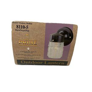 Vintage Prime Wall Mount Jelly‎ Jar Lantern Outdoor Sconce Lighting Model 8110-5